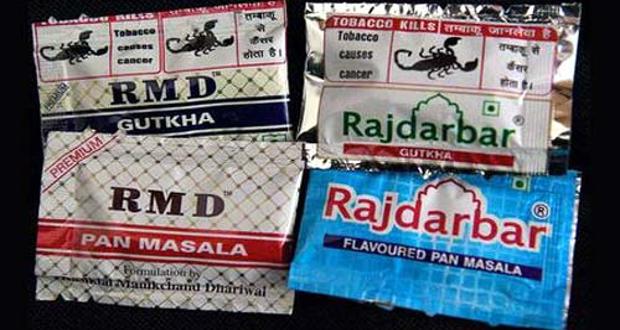 Packets of Gutka