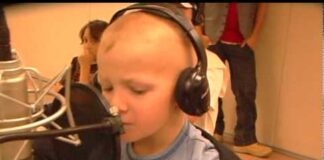 Kids Battling Cancer Sing Wavin’ Flags